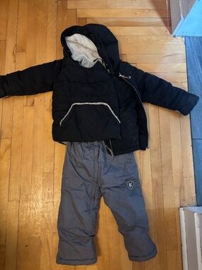 Deux par deux 36 month snow jacket and pants